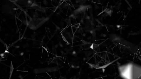 Digital background. Restrained black tones. Seamless loop. Stock Footage 111229846