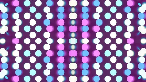 Digital background seamless loop wave animation cylindrical shapes. 3d rendering Stock Footage 201412266