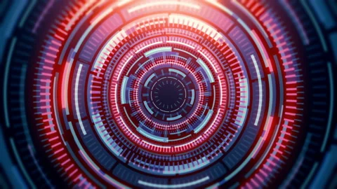 Digital background target tracking system analysing Stock-Footage 211063764