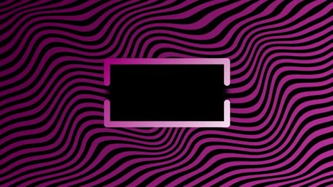 Digital background vibrant magenta and black wavy Video stock 345972975