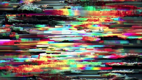 Digital Background of Vibration Stock Footage 308244165