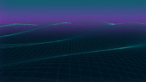 Digital background with weaving surface Stock Footage 102327635