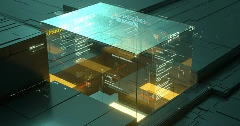 Digital background,Data code.Computer code, information 4k UHD Seamless loop 스톡 동영상 99883086