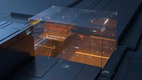 Digital background,Data code.Computer code, information 8k FUHD Seamless loop Video stock 99884877