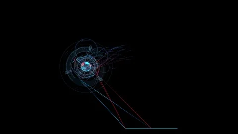 Digital ball 库存影片 106823497