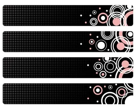 Digital banners Stock Illustration