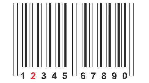 Digital barcodes for product identification and their characteristics Stock Illustration
