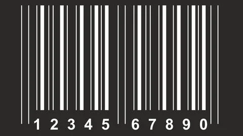 Digital barcodes for product identification and their characteristics Stock Illustration