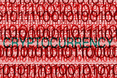 Digital binar 01 code pattern イラスト素材