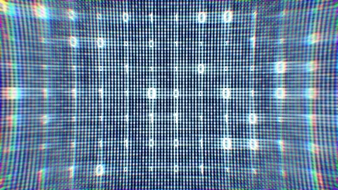 Digital Binary Code Abstract Stock Footage 125125389