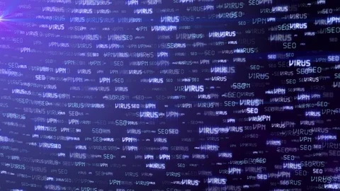 Digital binary code background loop - Fly through abstract 3D rendering of a 動画素材 103315689