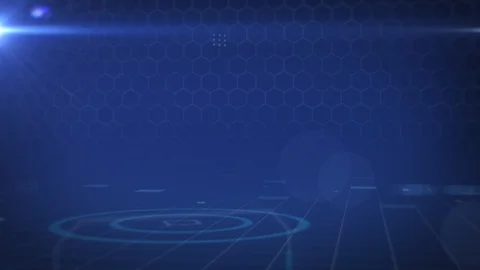 Digital binary code background loop - Fly through abstract 3D rendering of a Stock Footage 118711424