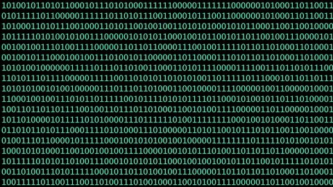 Digital binary code background with a seamless pattern of numbers 스톡 동영상 313486365