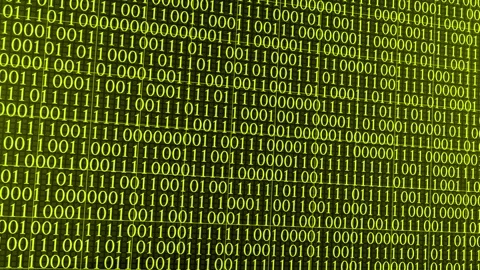 Digital binary code background.Digital background matrix. Stock Footage 310221668