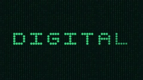 Digital Binary Code Data Analytics Visualization 스톡 동영상 337038081