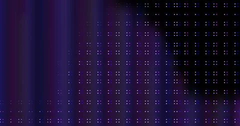 Digital binary code data stream in futuristic neon blue lighting 스톡 일러스트