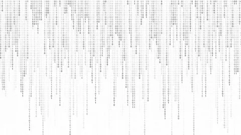 Digital binary code digital background. Stock Footage 172036183