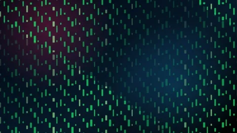 Digital binary code rain background. Abstract data stream falling matrix. Stock Footage 340373086
