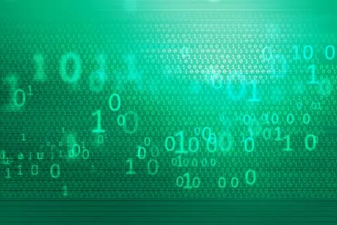 Digital binary codes background concept series イラスト素材