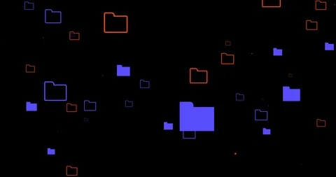 Digital binary data, matrix streaming code background Stock Footage 110875308