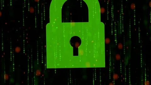 Digital binary data, matrix streaming code background. Stock Footage 115533762