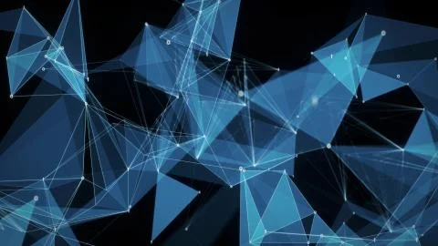 Digital binary data networks plexus abstract background 스톡 일러스트