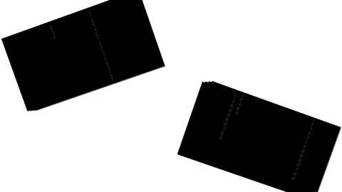 Digital binary data, streaming code background. Matrix background. Crypto spa Stock Footage 104705645