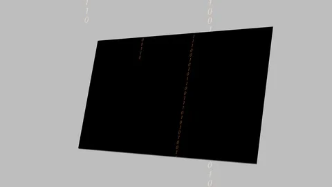 Digital binary data, streaming code background. Matrix background. Crypto spa Stock Footage 104706816