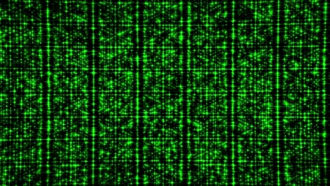 Digital binary data, streaming code matrix background Stock Footage 166604560