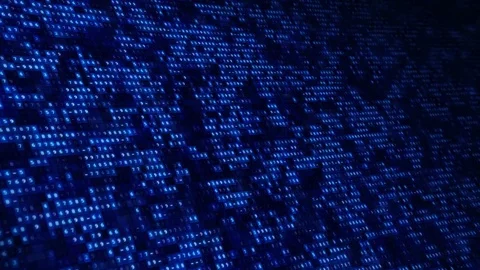 Digital Binary Network of Programming Code 動画素材 83325344