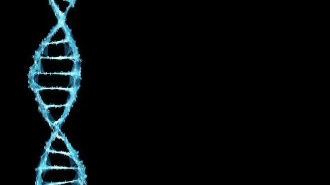 Digital Binary Plexus DNA spiral background Stock Illustration