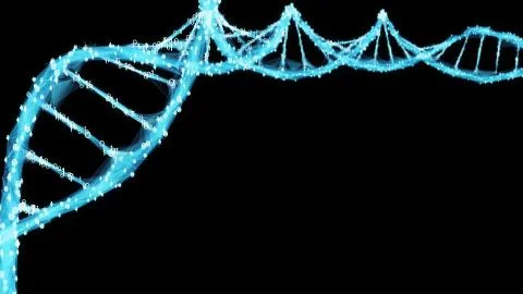 Digital Binary Plexus DNA spiral background Stock Illustration