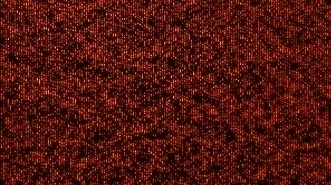 Digital binary symbols like matrix style illustration Stock Illustration