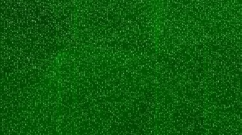 Digital binary symbols like matrix style illustration Stock Illustration