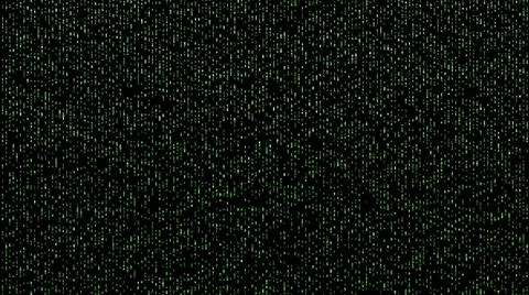 Digital binary symbols like matrix style illustration イラスト素材