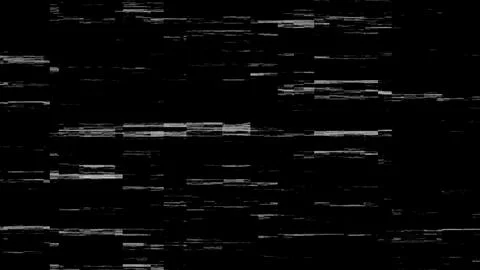 A digital black background with distorting 库存插图