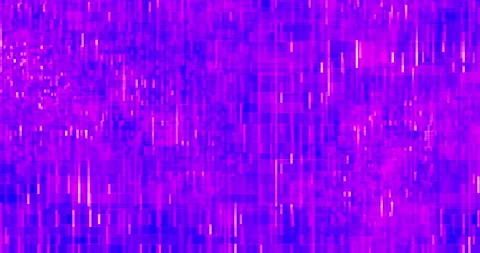 Digital Block of Pixels in Cyberspace Background Pink Stockbeeldmateriaal 155534606