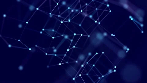 Digital blockchain concept. Data storage in separate cells. Stock Footage 157789424