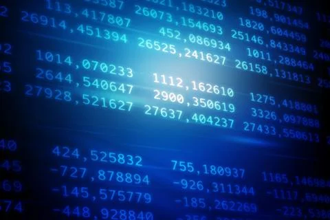 Digital blue Abstract background Illustrazione stock