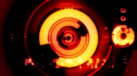 Digital Blue background 10 Stock Footage 12283237