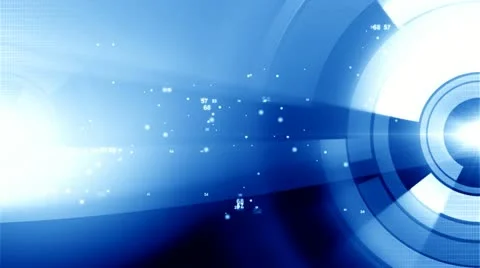 Digital Blue background 17 Stock Footage 12283411