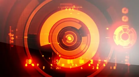 Digital Blue background 34 Stock Footage 12283945