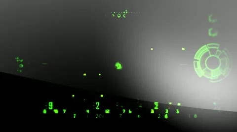 Digital Blue background 36 Stock Footage 12283992