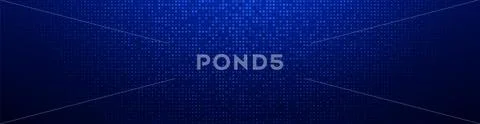Digital blue bitmap texture with gradient effect Illustrazione stock