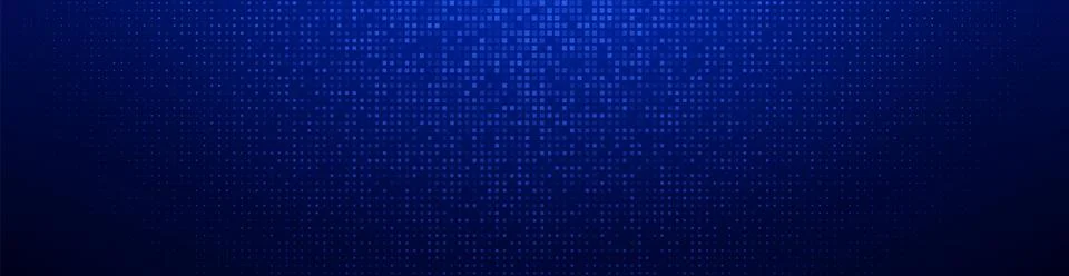 Digital blue bitmap texture with gradient effect Stock Illustration