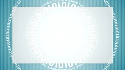 Digital blue code background 8 Stock Footage 39987151