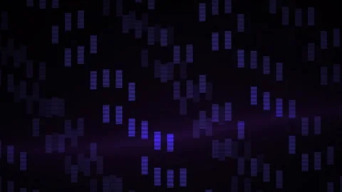 Digital blue data code background animation. Stock-Footage 335353195