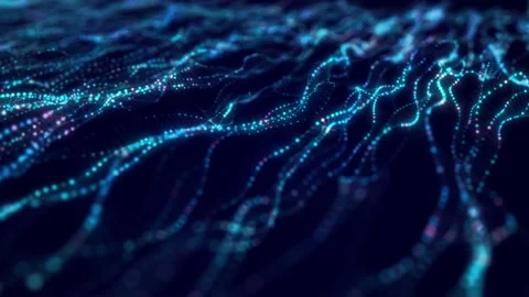 Digital blue DNA texture. Molecular background. Stock Footage 194446678