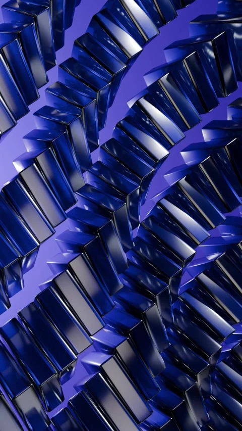 Digital blue glass abstract background 库存影片 332064765