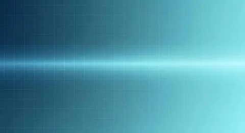 Digital blue grid background with glowing light streak, futuristic technolo.. Stock Illustration
